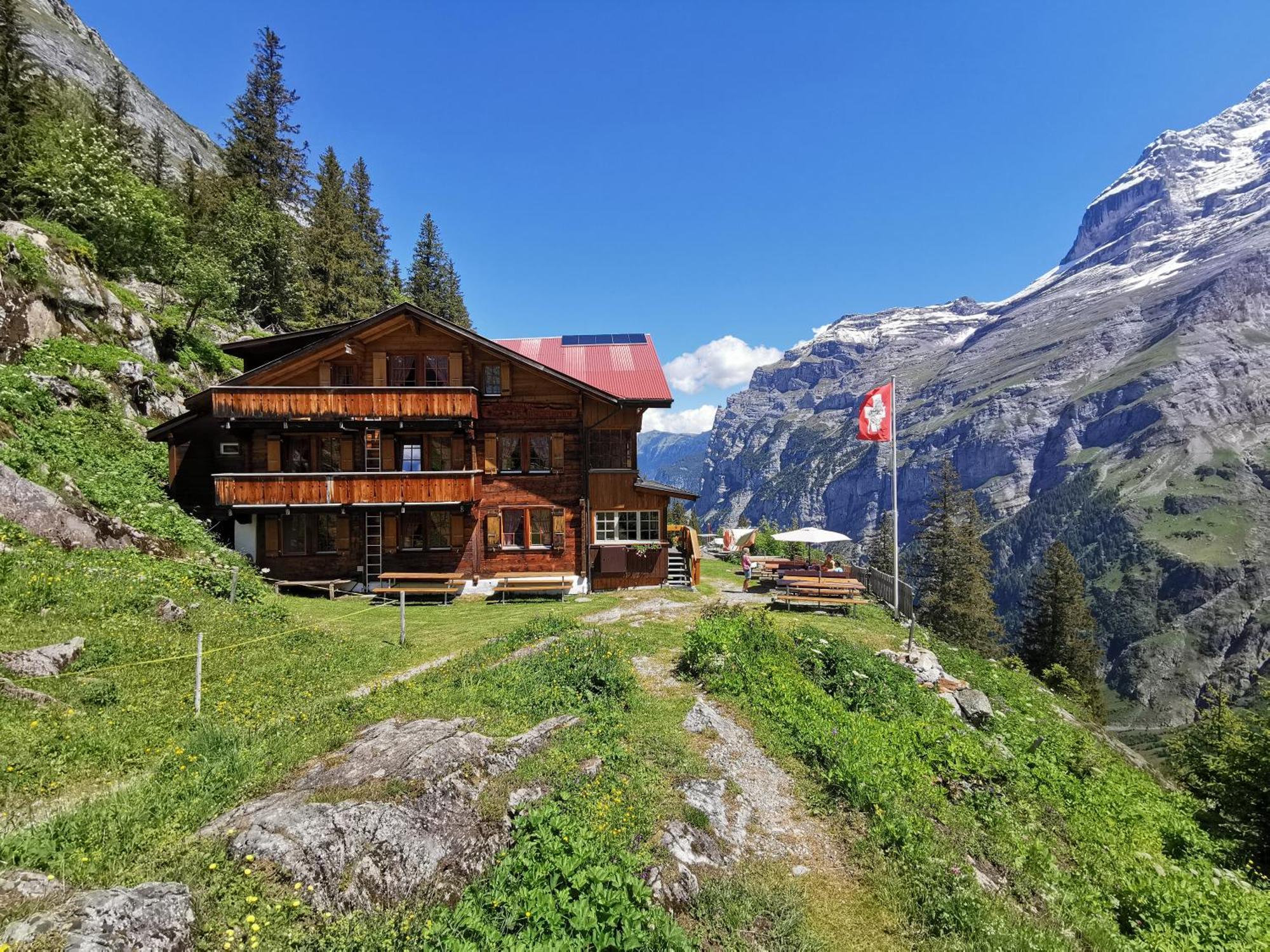 Готель Berggasthaus Tschingelhorn Штекельберг Екстер'єр фото